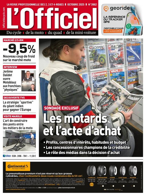 Title details for L'Officiel du Cycle by Editions Lariviere SAS - Available